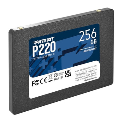 Patriot P220 2.5" 256GB SATA Solid State Drive