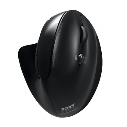 Port Connect Wireless Rechargeable Ergonoc Mouse Bluetooth