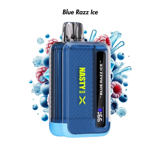 Nasty Bar 9K X Blue Razz Ice | 5% Nicotine 9000 Puffs