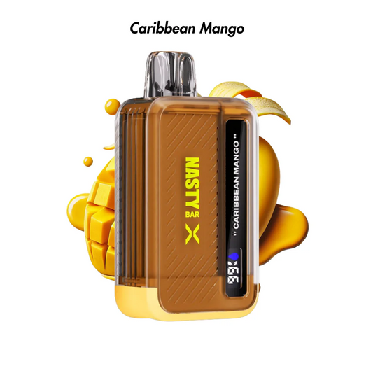 Nasty Bar 9K X Caribbean Mango | 5% Nicotine 9000 Puffs