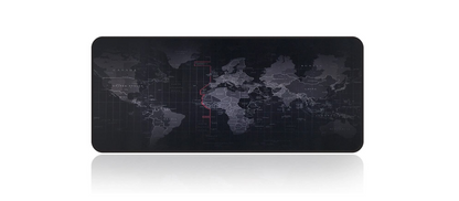 World Map Mouse Pad Desk Mat - Non Slip (40cm x 90cm)