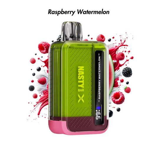 Nasty Bar 9K X Raspberry Watermelon | 5% Nicotine 9000 Puffs