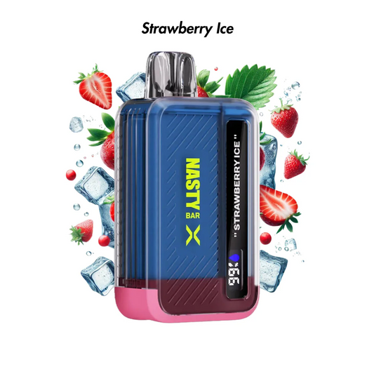 Nasty Bar 9K X Strawberry Ice | 5% Nicotine 9000 Puffs