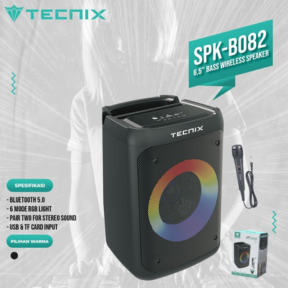 Tecnix Turbo Karaoke Speaker 6.5"