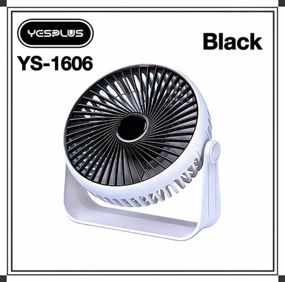 Mini Desk Fan YESPLUS YS-1606 (Rechargeable)